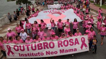 Tradicionais caminhada e remada do Outubro Rosa serão no domingo 