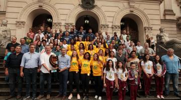 Atletas santistas celebram terceiro lugar nos Jogos Abertos 