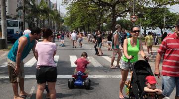 Domingo de Lazer terá atrações ambientais. Confira as interdições 