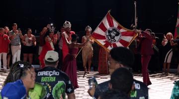 apresentação de escola de samba #paratodosverem