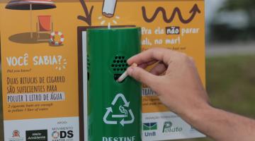 Cerca de 20 mil bitucas já foram para reciclagem neste ano em Santos