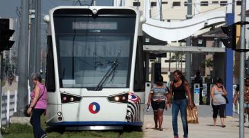 Iniciam neste mês obras que levarão o VLT ao Centro de Santos