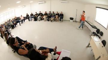 Reunião com a Defesa Civil. #paratodosverem
