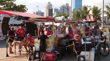 barracas com público #paratodosverem