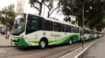 Santos entrega 18 novos ônibus e chega a 25% da frota com tecnologia mais limpa