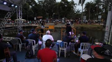 Tardezinha na Lagoa da Saudade, em Santos, terá programação especial no domingo de Dia dos Pais 