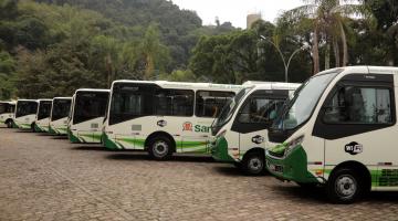 Transporte público de Santos é renovado com 32 ônibus dotados de tecnologia menos poluente