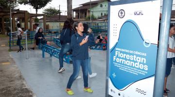 Minicentro de Ciência é inaugurado no Jardim Botânico de Santos