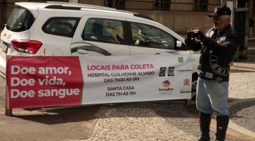 Campanha espalha conscientização e incentiva a doação de sangue em Santos