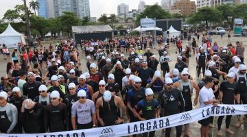 Santos reúne 860 atletas na disputa pelo Troféu Brasil de Triathlon