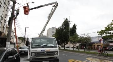 Avenida Afonso Pena ganhará mais 186 novos pontos de luz 