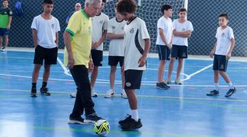 Clodoaldo e Kauan na escola. #Paratodosverem