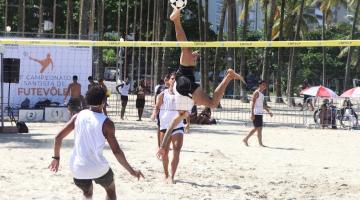 Show de técnica marca primeira etapa do santista de futevôlei