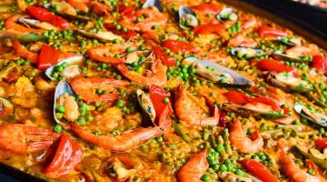 Prato de paella #paratodosverem