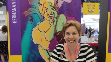 Gibiteca de Santos promove bate-papo literário com a escritora de HQ Germana Viana