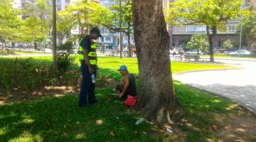 Guarda flagra furto de fios de cobre; corporação registra 122 ocorrências no final de semana