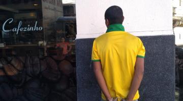 Guarda municipal prende homem que furtou supermercado no Centro de Santos