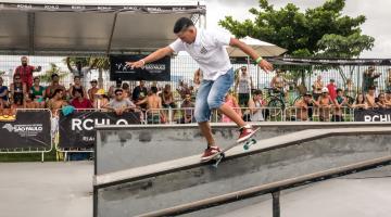 Skatista Guilherme Parada disputa os Jogos Cariocas de Verão