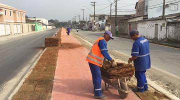 Revitalização da Haroldo de Camargo atinge 70% do cronograma