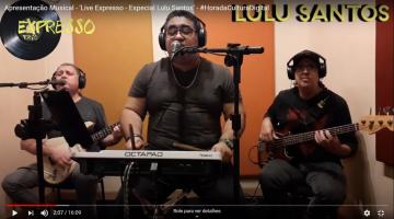 reprodução de banda de apresentando online #paratodosverem 