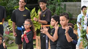 1º Zela Feliz atrai dezenas de crianças com lazer e educação ambiental na Zona Noroeste