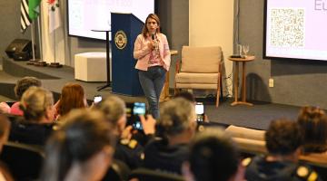 Palestra sobre Outubro Rosa. #Paratodosverem