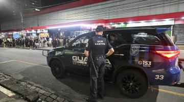 guarda civil municipal em fiscalização #paratodosverem