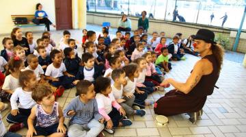 Hora da Cultura leva arte à rede municipal de ensino  