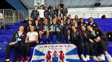 Equipe santista de natação é vice-campeã geral do Troféu José Finkel, em Florianópolis