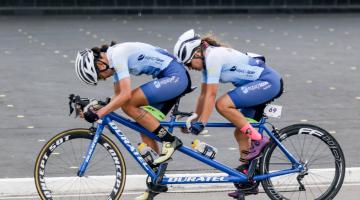 Equipe de Santos conquista títulos no campeonato Brasileiro de Paraciclismo 