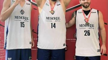  Basquete 3x3 de Santos vence última etapa e termina em terceiro na Liga Nacional