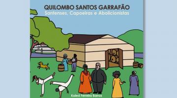 Livro infantil com história de quilombos regionais tem lançamento em Santos neste sábado