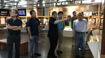 Comitiva japonesa de judô visita o Museu Pelé