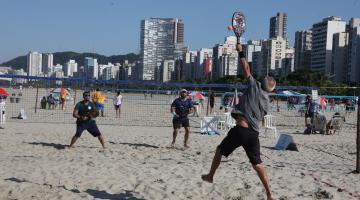 Open de Beach Tennis leva conscientização sustentável à praia de Santos