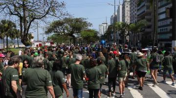 Caminhada pela Vida acontece neste sábado em Santos