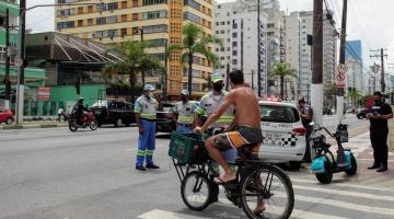 agente da cet aborda ciclista #paratodosverem 