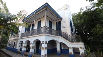 a fachada da casa das culturas. #paratodosverem 