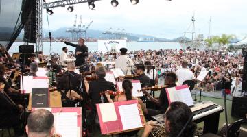 orquestra se apresenta. #Paratodosverem.