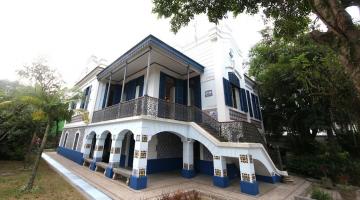 a fachada da casa das culturas.  #paratodosverem 