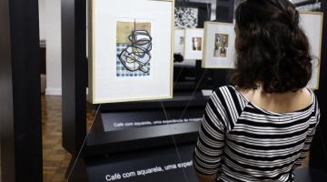 Mostra Café com Aquarela vai até dia 4 no Museu do Café