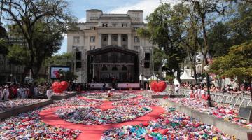 12ª Ação do Coração está marcada para dia 6 na Praça Mauá em Santos; programação começa segunda