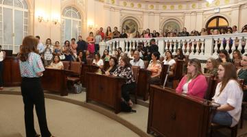 Mês da Mulher: palestras abordam violência sexual e políticas para a primeira infância em Santos