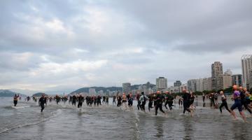 Prefeitura de Santos abre 70 vagas gratuitas para a 33ª edição do Troféu Brasil de Triathlon 