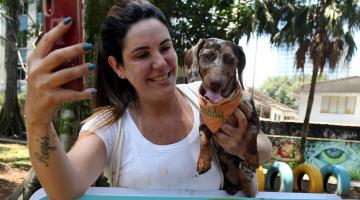 Cães ganham praça exclusiva em Santos para brincar