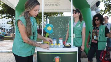Santos terá combate ao Aedes aegypti na orla da praia neste sábado