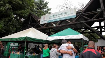 Jardim Botânico de Santos celebra 2022 com café da manhã para colaboradores e frequentadores