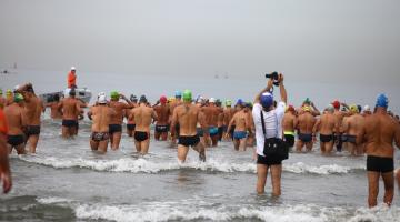 Santista de Águas Abertas tem nova etapa no domingo com 400 atletas 