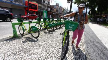 Aumento das viagens do Bike Santos chega a 187% 