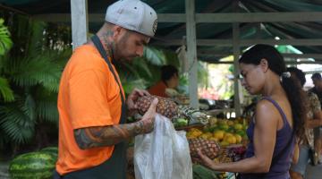 Feiras de orgânicos ocorrem no Orquidário e Botânico no fim de semana 