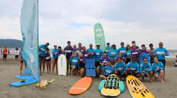Documentário internacional mostrará Santos como referência em surfe acessível